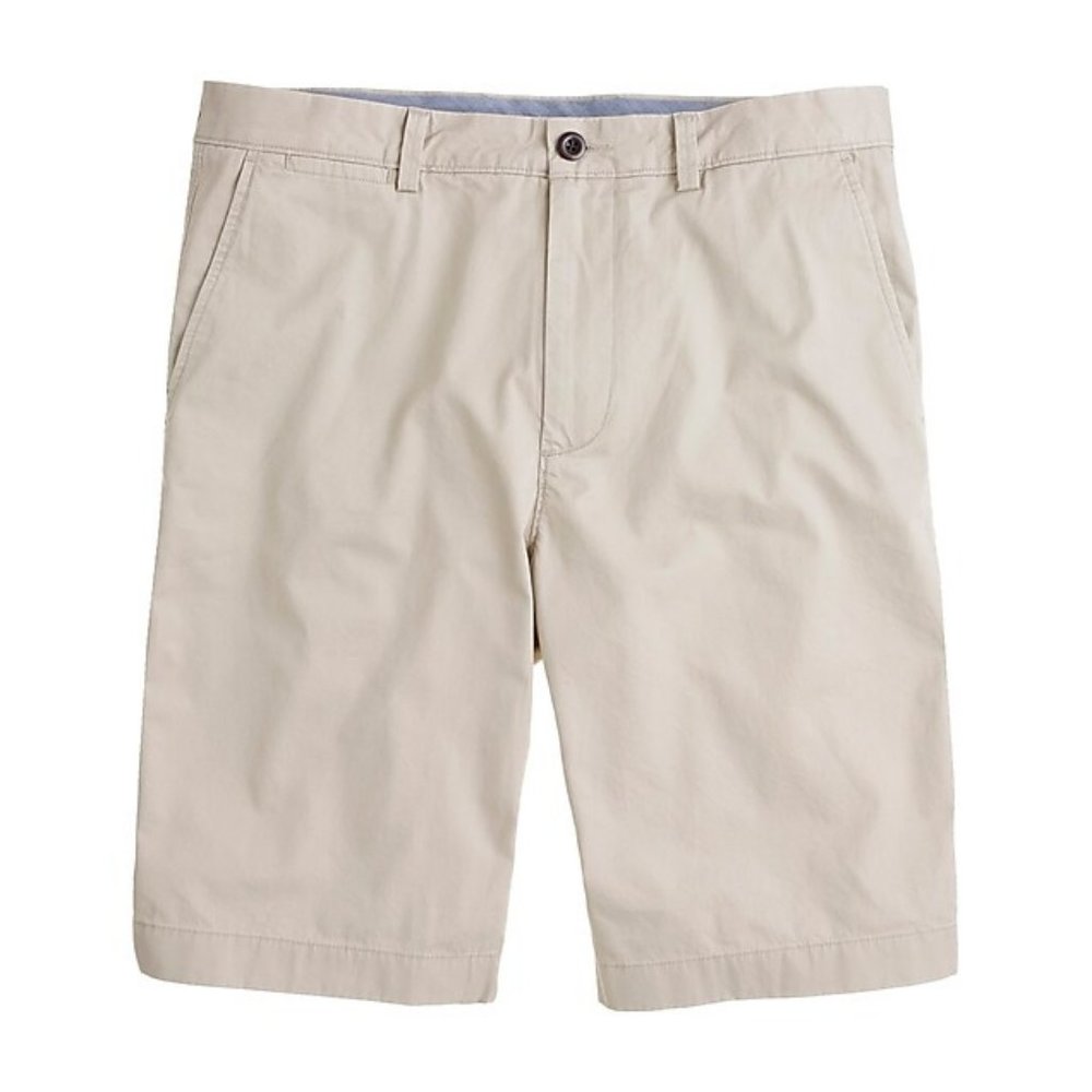 J. Crew 10.5" Club Short In Lightweight Chino - Waist 36